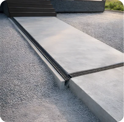 Бетонные дорожки, отмостка