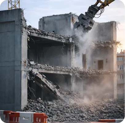 Демонтаж бетона